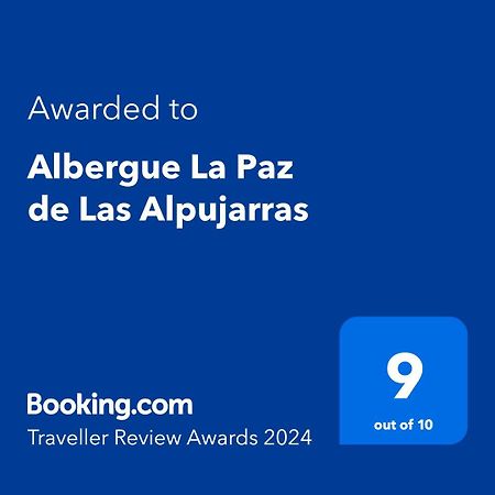 Padules Albergue La Paz De Las Alpujarras מראה חיצוני תמונה